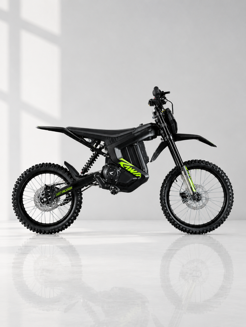 Rawrr Mantis X - Black Electric Dirt Bike | Rider Outlets