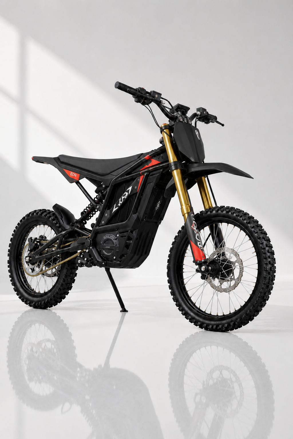 Claw Eon Ultra - Black electric dirt bike alternate product angle at Rider Outlets