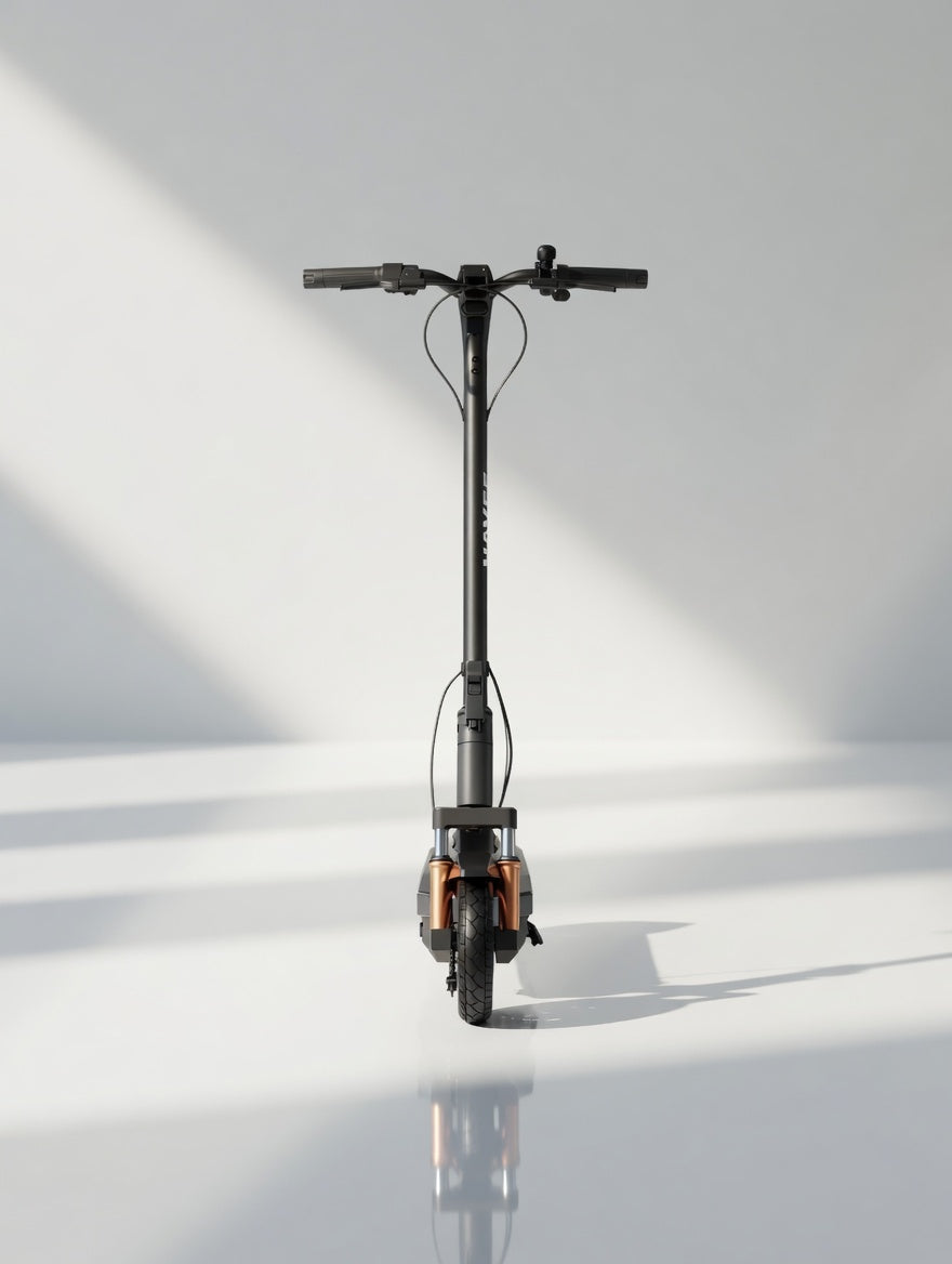 NAVEE GT5 MAX Black electric scooter front view