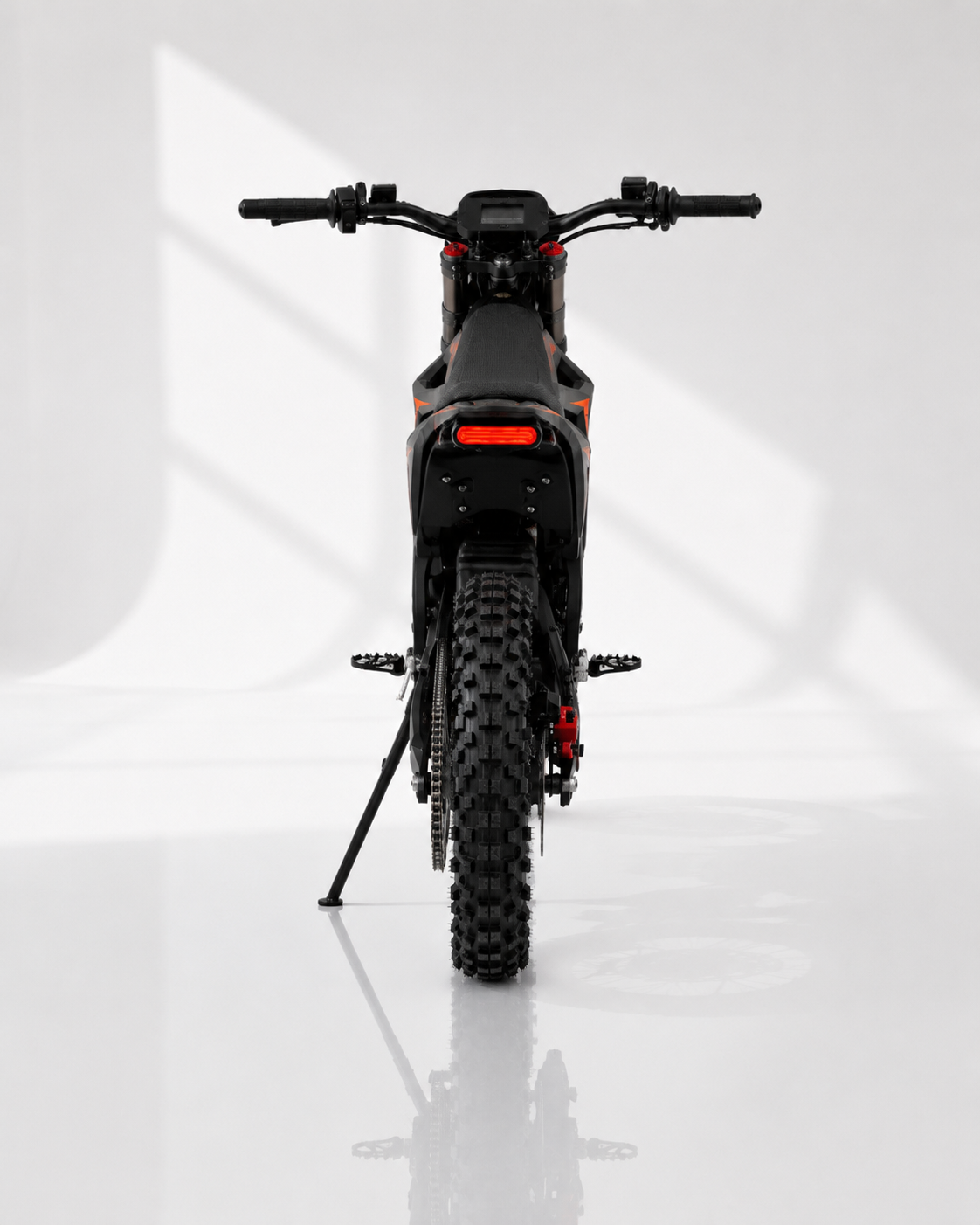 CEMOTO D03 Beast Black electric dirt bike rear view